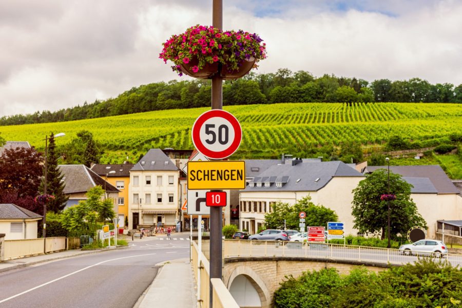 City Of Schengen In Luxembourg Where Schengen Agreement Signed
