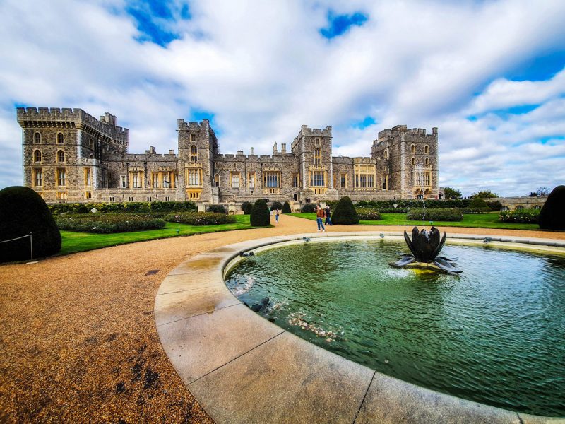Windsor Castle Stands Proudly In Windsor. One Of The Queen's Homes It Is Very Squarish With Turrets And Is Surrounded By Spectacular Gardens. Make A Day Trip Of It Or Spend The Weekend.