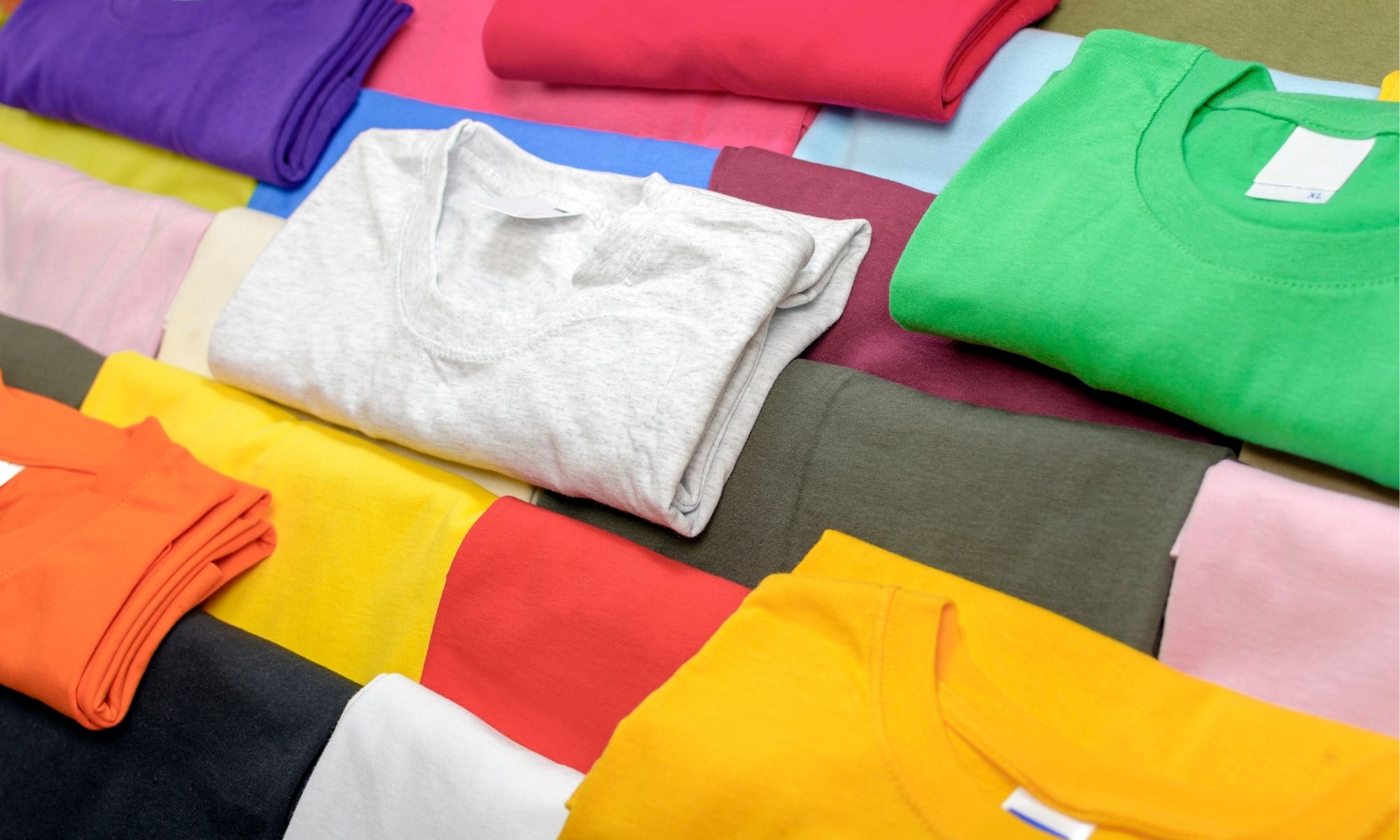 t-shirts can be Many Colours Like These Ones Folded Up. Create Your Own Shop and Sell t-shirts Online.