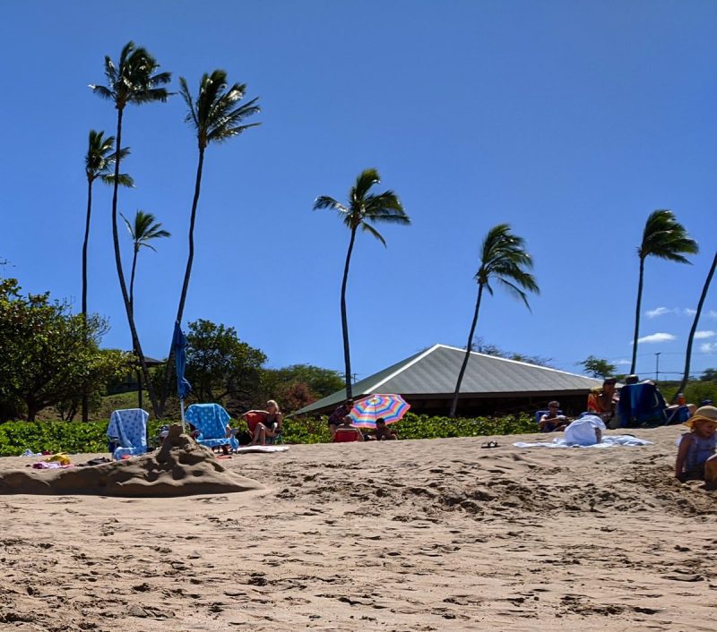 Hapuna Beach With Its White Sands Is One Of Hawaii's Best Beaches.