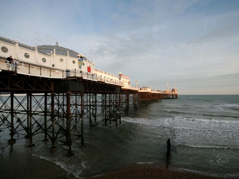 Take a walk along Brighton Pier on your 1 Month UK and Ireland Itinerary.
