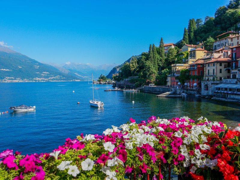 Lake Como in the north of Italy.