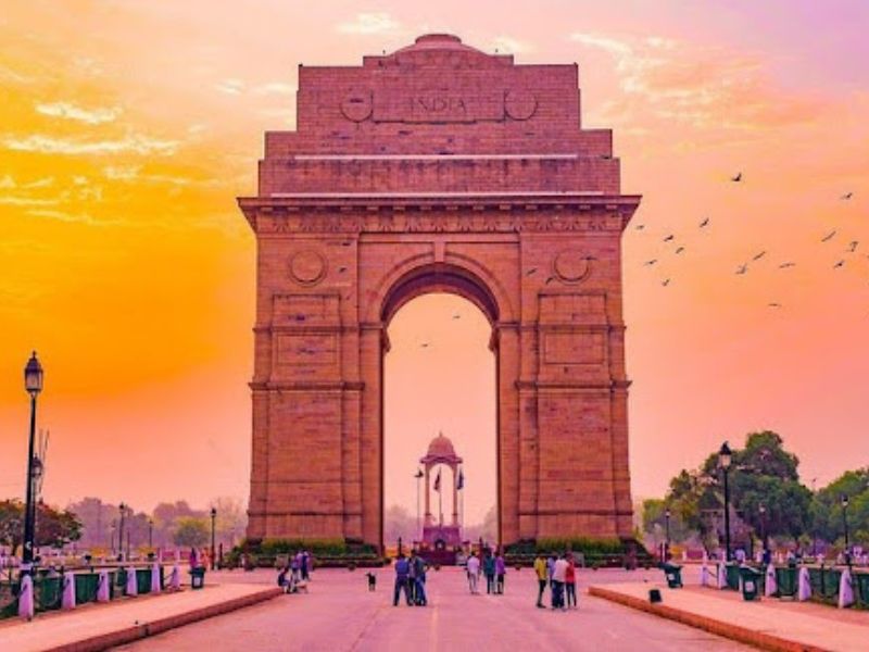 Delhi, the capital of India's Golden Triangle.