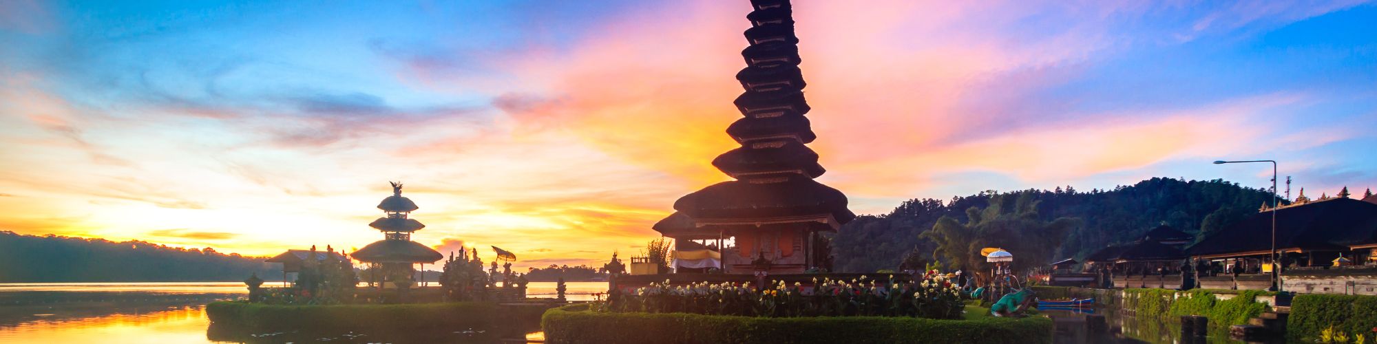 Temples in Bali for Indonesia Header.