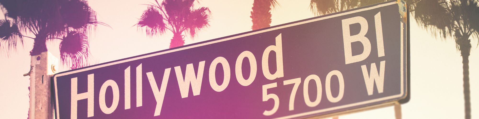 Hollywood Boulevarde sign in Los Angeles USA