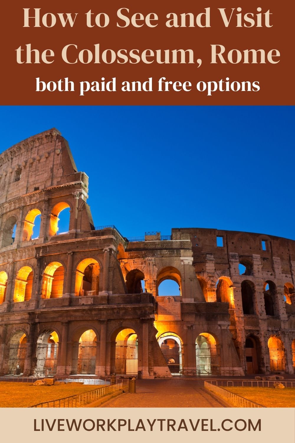 Colosseum PIN